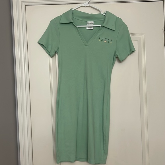 Zoe + Liv Dresses & Skirts - Lucky- Green Dress